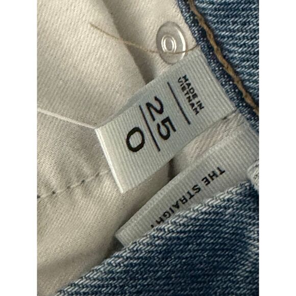 Loft Jeans High Rise Straight Leg Women's Size 0/25 New with Tags - Picture 6 of 7